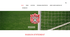 Desktop Screenshot of oceansoccer.com